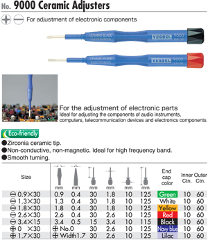 Ceramic Adjusters Non-Conductive